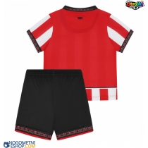 Otroški Nogometni dresi Sheffield United Domači 2025-26 Kratek Rokav (+ Kratke hlače)